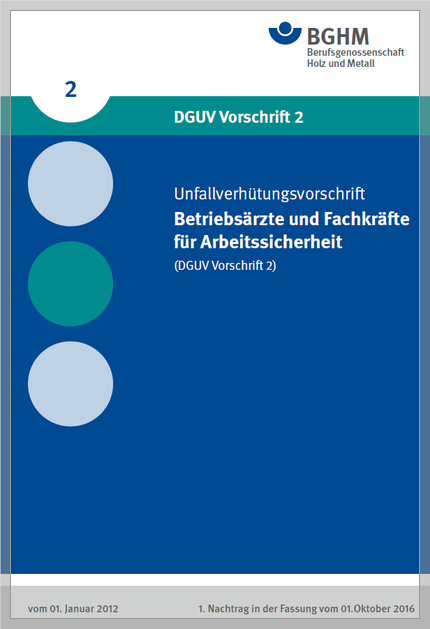 DGUV Vorschrift 2