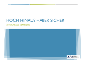 Modul Arbeiten auf Leitern Arbeiten auf Leitern